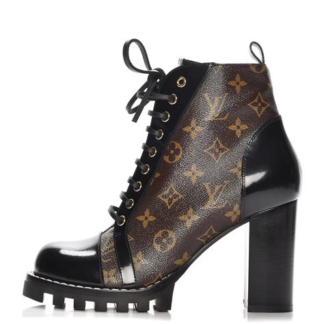 louis vuitton boots with patterned heels|Ankle Boots in Shoes for Women .